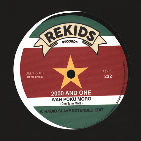 2000 And One - Wan Poku Moro (Radio Slave / Riva Starr Remixes)