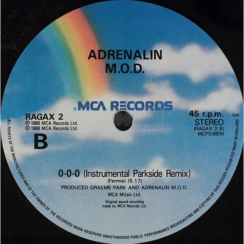 Adrenalin M.O.D. - O-O-O