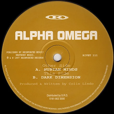 Alpha Omega - Nubian Minds / Dark Dimension