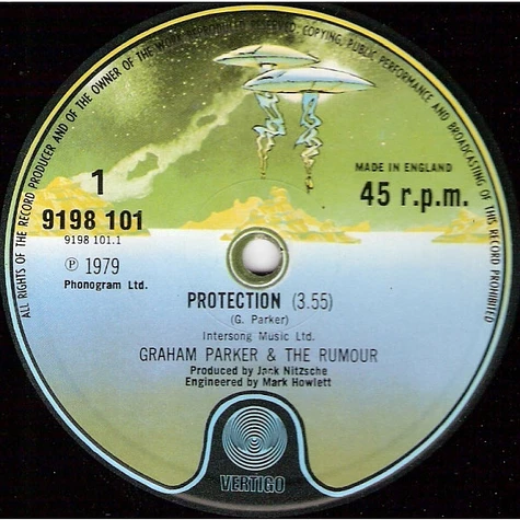 Graham Parker And The Rumour - Protection
