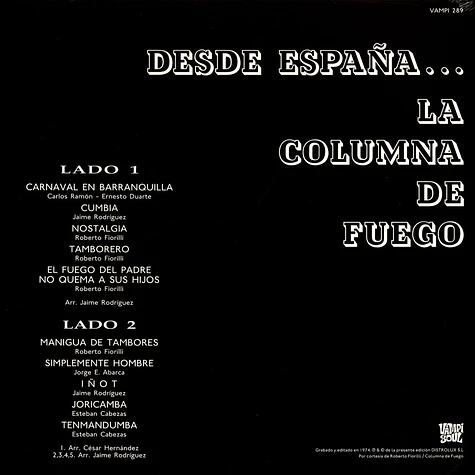 La Columna De Fuego - Desde Espana ... La Columna De Fuego