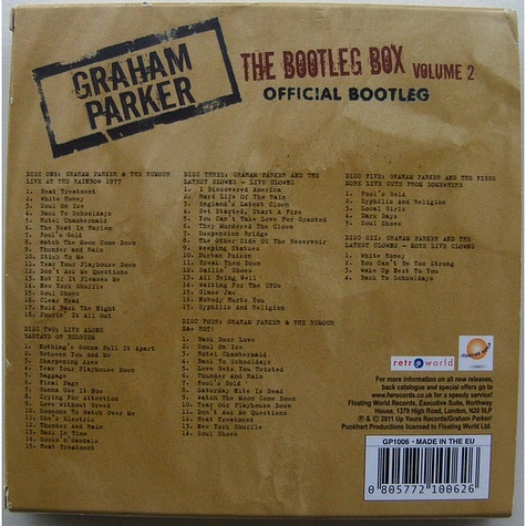 Graham Parker - The Bootleg Box Volume 2 - Official Bootleg