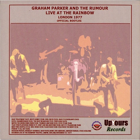 Graham Parker - The Bootleg Box Volume 2 - Official Bootleg