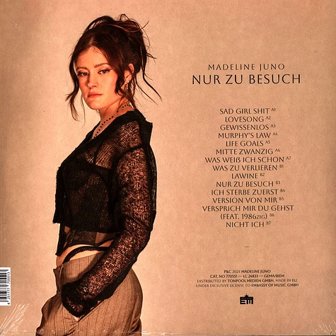 Madeline Juno - Nur Zu Besuch White Vinyl Edition