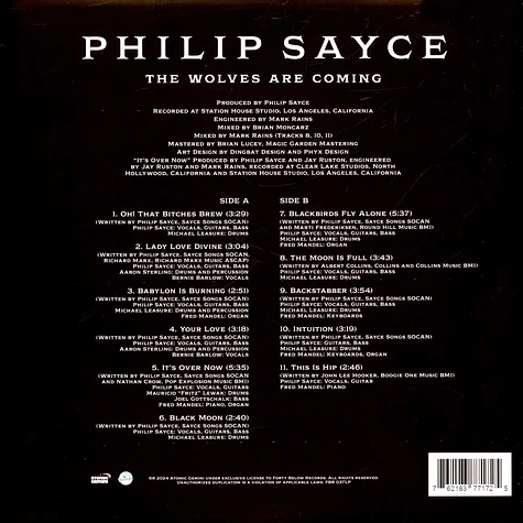 Philip Sayce - Wolves Are Coming