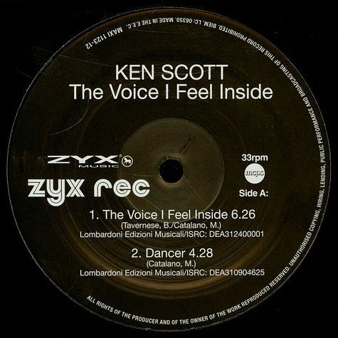 Ken Scott - The Voice I Feel Inside