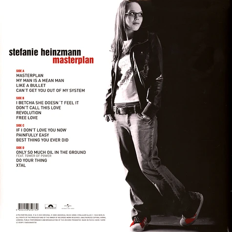 Stefanie Heinzmann - Masterplan Red Vinyl Edition