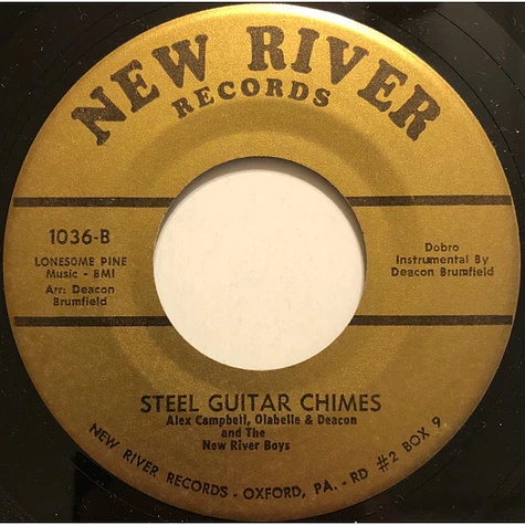 Alex Campbell , Ola Belle Reed & Deacon Brumfield And The New River Boys - Little Moses / Steel Guitar Chimes