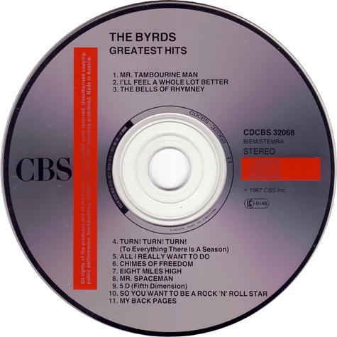 The Byrds - Greatest Hits