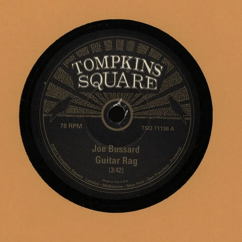 Joe Bussard - Guitar Rag / Screwdriver Slide