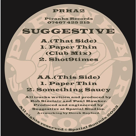 Suggestive - Paper Thin