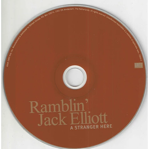 Ramblin' Jack Elliott - A Stranger Here