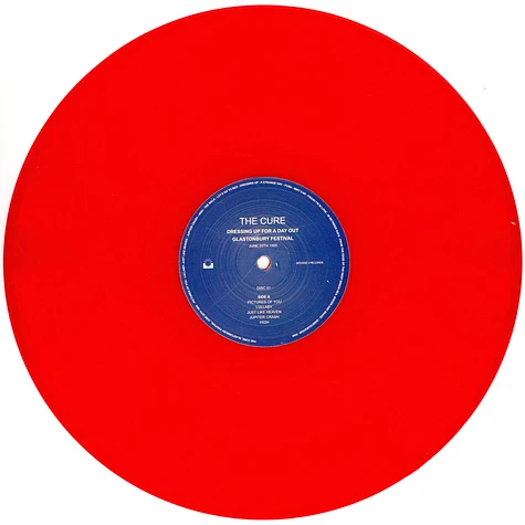 The Cure - Dressing Up For A Day Out: Glastonbury Festival June 20th 1995 Red Vinyl Edition