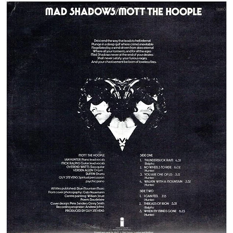 Mott The Hoople - Mad Shadows