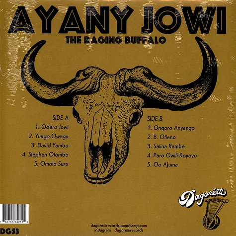 Ayany Jowi - The Raging Buffalo