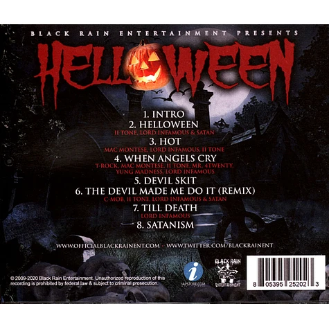 Lord Infamous & Ii Tone - Helloween