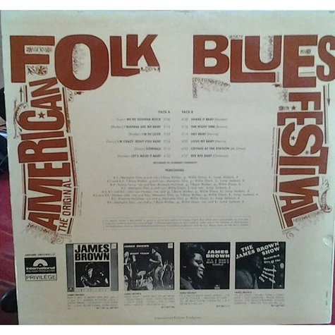 V.A. - The Original American Folk Blues Festival