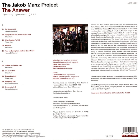 Jakob Project Manz - The Answer