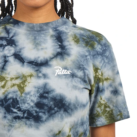 Patta - Femme Tie Dye Cropped Ruched T-Shirt