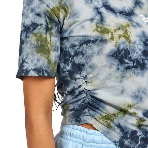 Patta - Femme Tie Dye Cropped Ruched T-Shirt