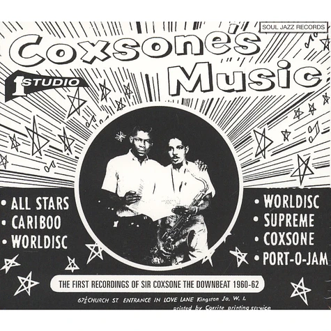 V.A. - Coxone's Music - The First Recordings Of Sir Coxsone - The Downbeat 1960-63