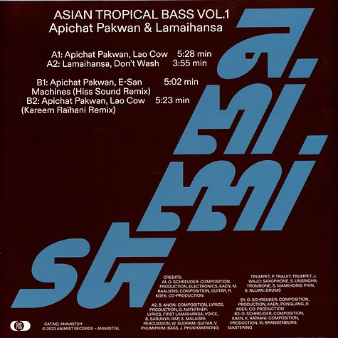 Apichat Pakwan & Lamaihansa - Asian Tropical Bass Volume1