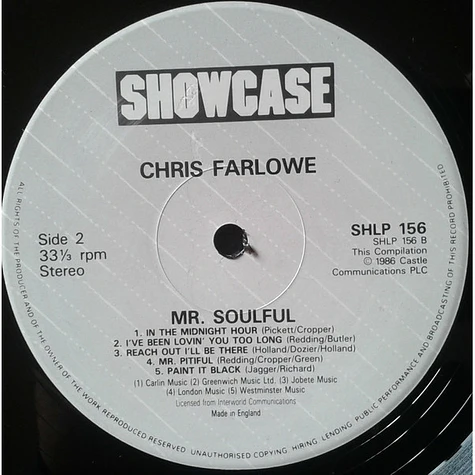 Chris Farlowe - Mr. Soulful