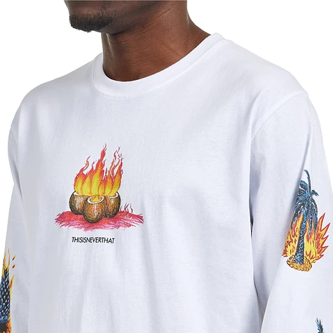 thisisneverthat - Burning Palm Tree L/S Tee