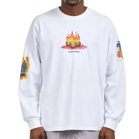 thisisneverthat - Burning Palm Tree L/S Tee