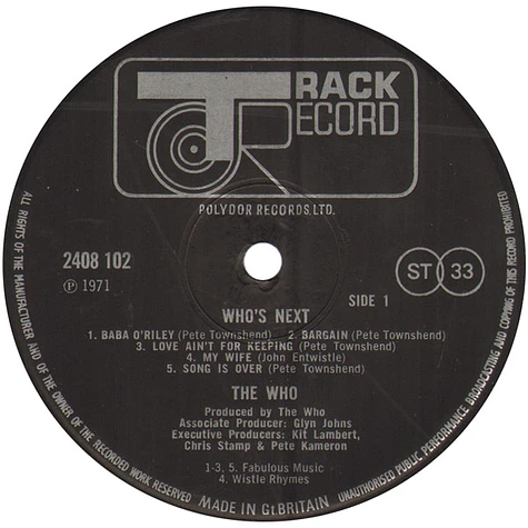 The Who - Who's Next