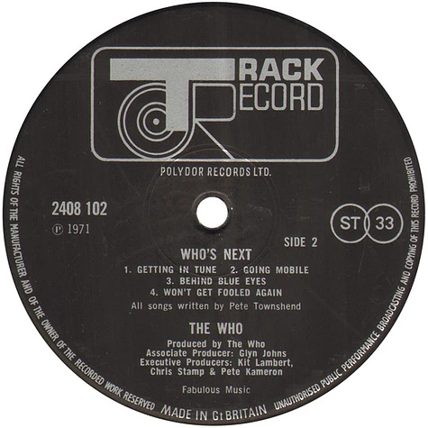 The Who - Who's Next