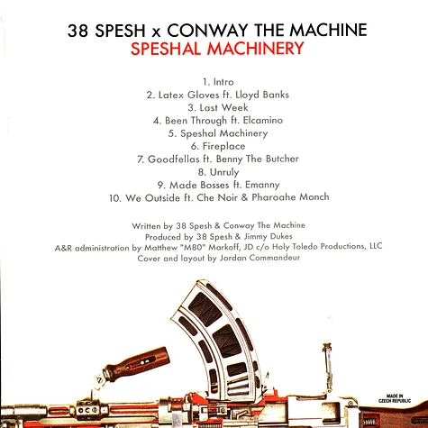 38 Spesh X Conway The Machine - Speshal Machinery