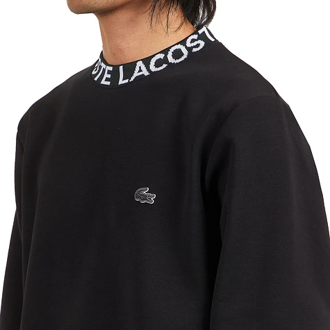 Lacoste - Jacquard Collar Double Sided Sweatshirt