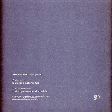 Priku And Dinu - Distopic (Traumer And Jinger Remixes)