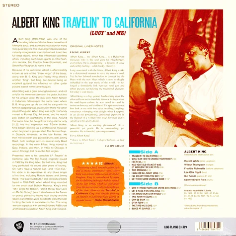 Albert King - Travelin' To California