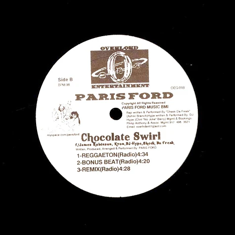 Paris Ford - Chocolate Swirl