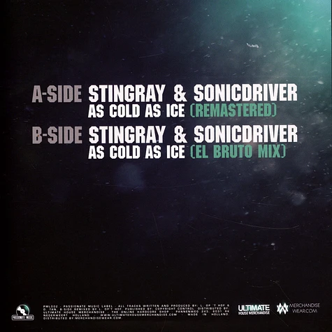 Stingray & Sonicdriver - As Cold As Ice