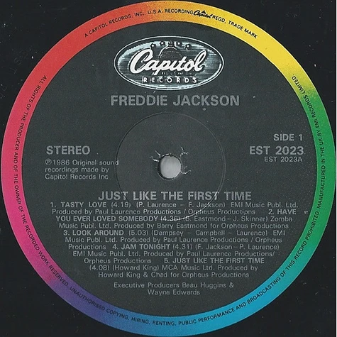 Freddie Jackson - Just Like The First Time