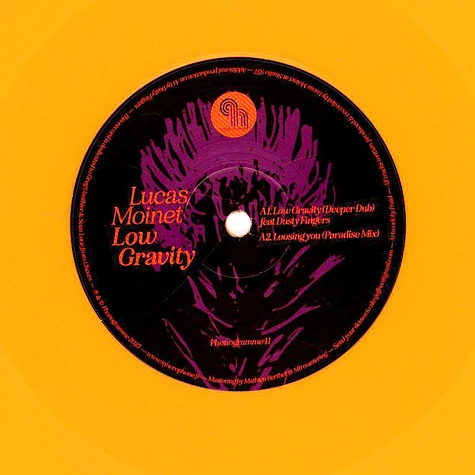 Lucas Moinet - Low Gravity Ep Orange Vinyl Edtion