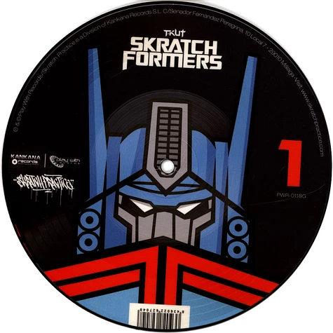 DJ T-Kut - Skratch Formers 1 Picture Disc Edition