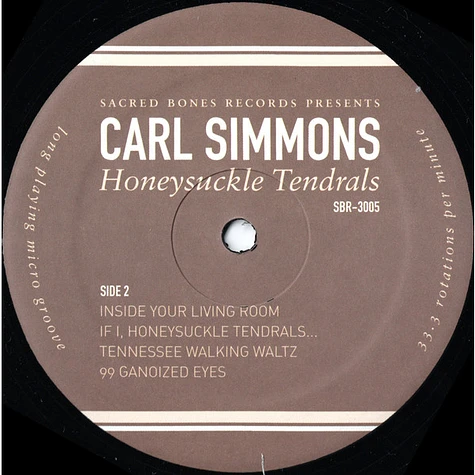 Carl Simmons - Honeysuckle Tendrals