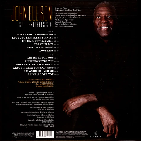 John Ellison - Some Kind Of Wonderful Colored Vinyl Edition