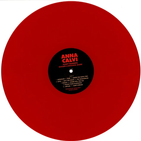 Anna Calvi - OST Peaky Blinders Season 5 & 6 Red Vinyl Edition