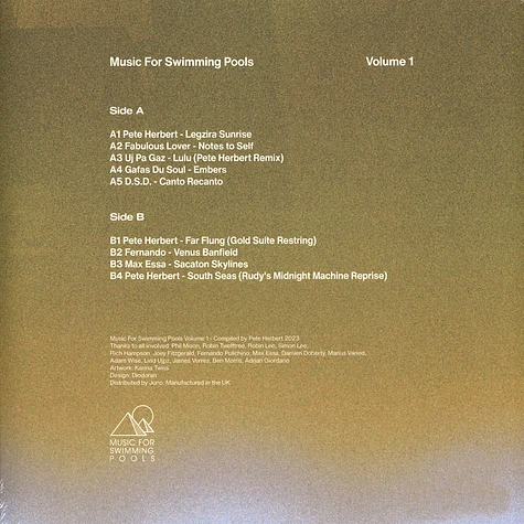 V.A. - Music For Swimming Pools Volume 1