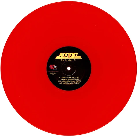 Alcatrazz - The Very Best Of Alcatrazz Red Vinyl Edition