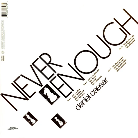 Daniel Caesar - Never Enough Limited Alternate Cover Vinyl Edition