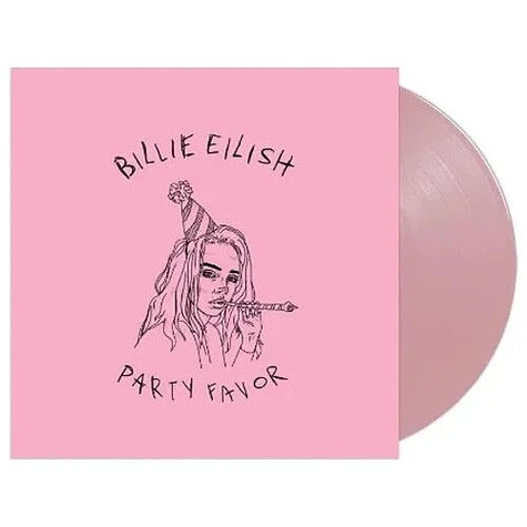 Bilie Eilish - Party Favor / Hotline Bling Limited Pink 7'' Vinyl Edition