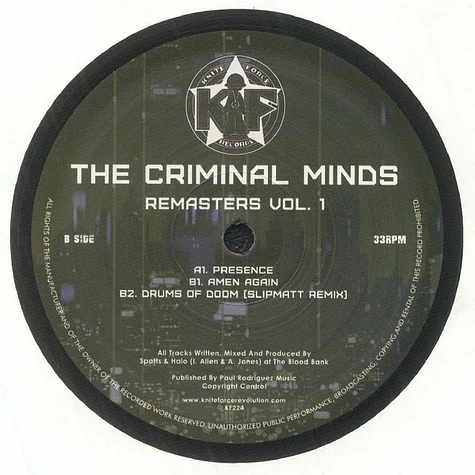 The Criminal Minds - Remasters Volume 1 EP