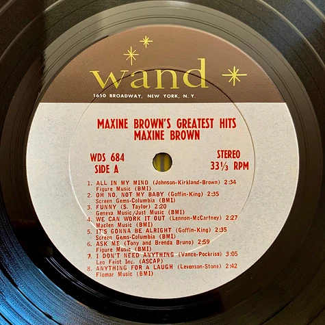 Maxine Brown - Maxine Brown's Greatest Hits