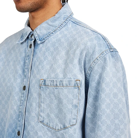 Daily Paper - Zella Monogram Denim LS Shirt